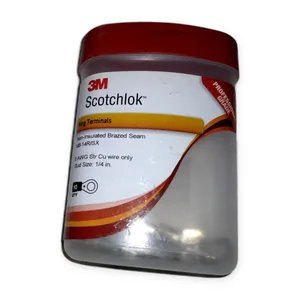 3M M8-14R/SX Scotclok Ring Terminal