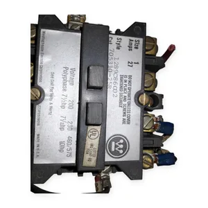 Westinghouse 1289C86G02 Size 1 Motor Starter Contactor