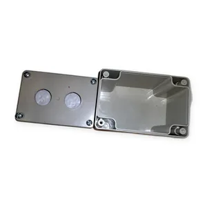 Plastic Control Box 22MM Hole Push Button Switch Box, Two Buttons