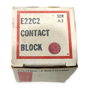 Cutler-Hammer E22C9 Contact Block