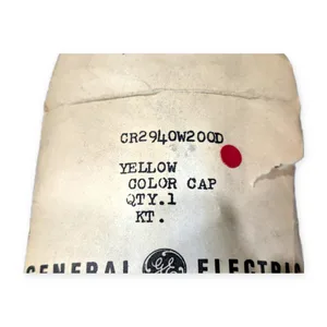 General Electric CR2940W200D Yellow Color Cap Pushbutton