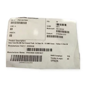 Phoenix Contact 3209536 PT 2 Green Ground Terminal Block