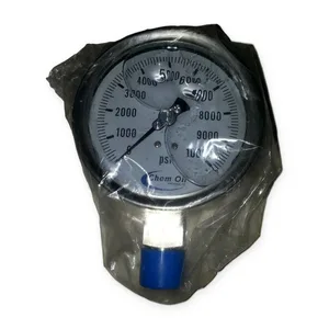 0-10000 Liquid Filled Pressure Gauge