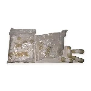 TEFLON STRAIGHT AND ANGLE UNIONS ELBO LOT OF ASSORTED FITTINGS ..AS IN PICTURE – actual item, photo 1 of 2