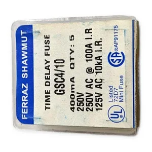 Mersen GSC4/10 Time Delay Fuse – actual item, photo 1 of 4