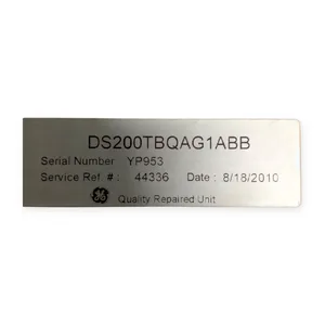 General Electric GE DS200TBQAG1ABB Thermocouple Termination Board