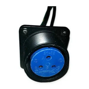 Amphenol Connector Receptacle 3 Socket