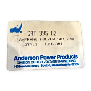 Anderson Power 995G2 SBX SBE 350 Battery Connector
