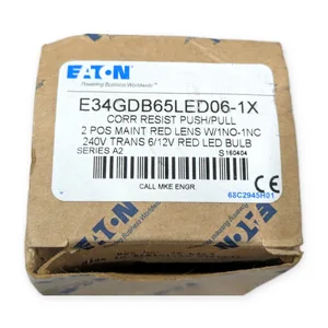Eaton E34GDB65LED06-1X Push Selector Switch