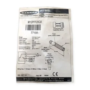 Banner Mount Metal Proximity Sensor