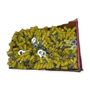 Yellow Ring Wire Connector Terminal 12-10 AWG 600V Insulated Crimp Lot