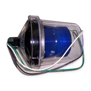 Federal Signal 225XST-120B Electraray Blue Strobe Beacon