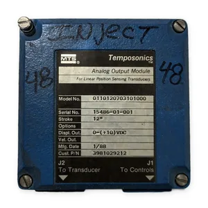 MTS 0110120703101000 Analog Output Module
