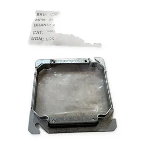 Appleton 847-50 Steel Square Outlet