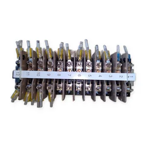 The States Co 50A 600VAC Mounted Terminal Block 12 Circuit Industrial Control