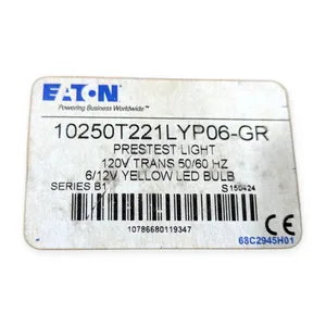 Eaton 10250T221LYP06-GR Prestest Light