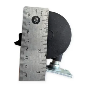 SWIVEL PLATE CASTER TWIN WHEELS AND BRAKE ... 2.25" SET OF 4