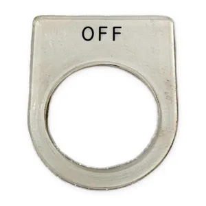 10/ORDER Legend Plate Push Button Switch
