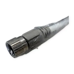 Sensor Cordset Cable 4 Wire Round Connector Flying Leads AWM 2464 21 AWG Gray