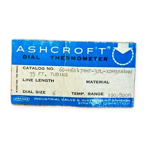Ashcroft 60-H6147RMT-32L-XDM3BA4NU Gauge