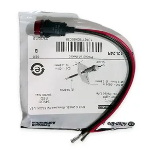 Rockwell Automation 800L.-12L24R Red LED Indicator Light