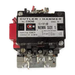 Cutler-Hammer C10CN3 NEMA Size 1 Magnetic Contactor