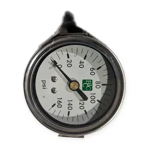 Bicc 0 - 160 PSI Pressure Gauge SS