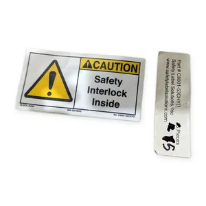 C8001-53CHYD Caution Safety Interlock