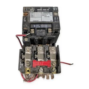 Square D 8536SAO12 NEMA Size 00 Motor Starter