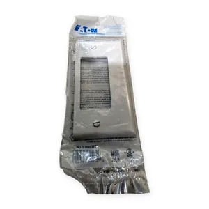 Eaton 5/0RDER Wallplate White Electrical Cover