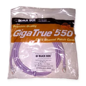 Black Box EVNSL631-0005 GigaTrue CAT6 Patch Cable