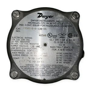 Dwyer 1950G-0-B-120-NA Differential Pressure Switch