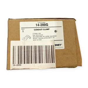 Gedney 14-200G Conduit Clamp 2 Trade Size Box of 5 Industrial OEM New
