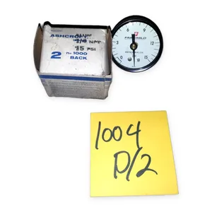 Ashcroft 1000 Pressure Gauge