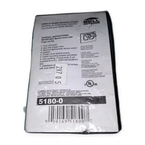 Bell Outdoor 5180-0 Duplex Receptacle Cover