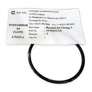 IMI CCI 2-RO Kit O-Ring 3 Black Valve Seal – actual item, photo 1 of 3