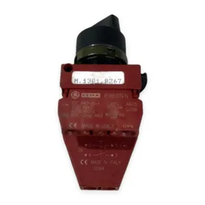 General Electric AC15-DC13 Selector Switch Black Knob