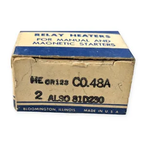 General Electric CR123C0.48A Overload Relay Heater Element