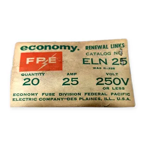 FPE R-225 Economy ELN 25 Renewal Fuse