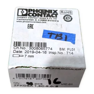 Phoenix Contact 5C-5 Terminal Block – actual item, photo 1 of 6