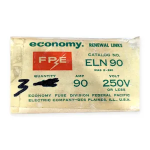 FPE Economy ELN 90 Renewal Fuse
