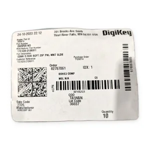 172-E25-213R911 NorComp D-Sub DB25 Receptacle