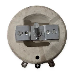 Wirewound Rheostat Ceramic Panel Mount Model P 600 V 1/4 in Shaft 3 Solder Lug – actual item, photo 1 of 4