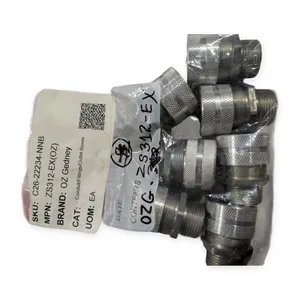 O-Z/Gedney ZS312-EX Aluminum Straight Cord Connector