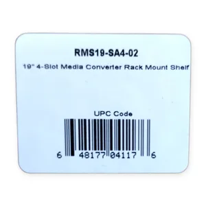 RMS19-SA4-02 Rack Mount Shelf Chassis – actual item, photo 1 of 3