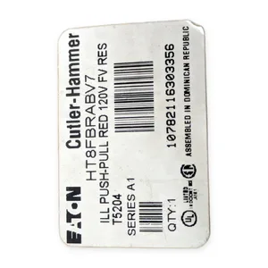 Cutler-Hammer HT8FBRABV7 Pushbutton