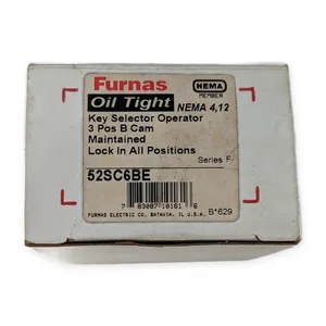 Furnas 52SC6BE Oil Tight Key Selector Switch