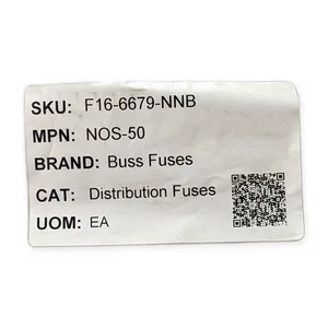 Bussmann NOS-50 One-Time Fuse