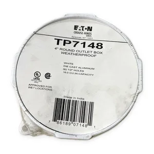Eaton TP7148 Round Weatherproof Outlet – actual item, photo 1 of 3