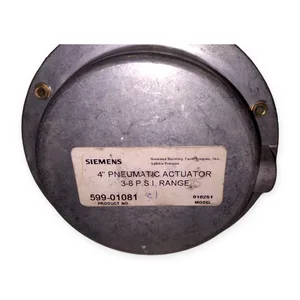 Siemens 599-01081 Pneumatic Valve Actuator